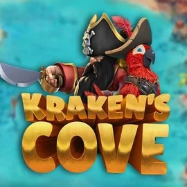Logo of Krakens Cove from Relax Gaming at Wild Card City Casino